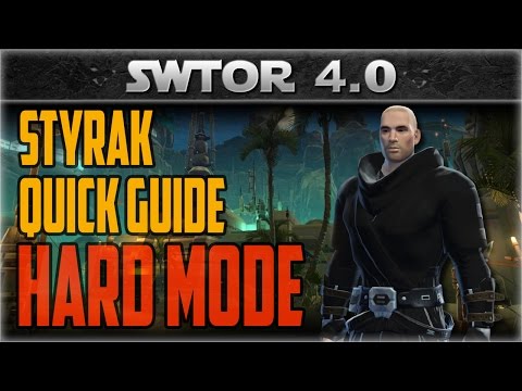 SWTOR Boss Guide: DREAD MASTER STYRAK Hard Mode