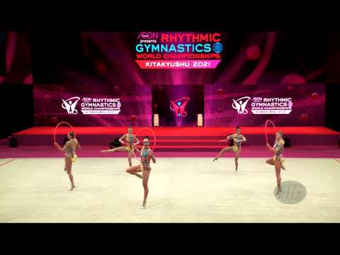 Germany (GER) - 2021 Rhythmic Worlds, Kitakyushu (JPN) - Qualifications 3 Hoops + 2 Pairs Of Clubs