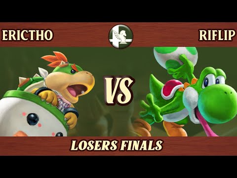 EricTho (Bowser Jr.) vs Riflip (Yoshi) - West Towne Brawl 56 Losers Finals