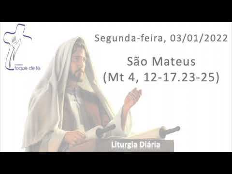 Evangelho do dia: 03/01/2022