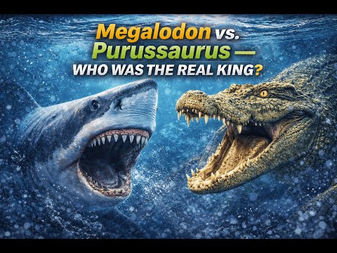 Megalodon vs  Purussaurus — Who Was the Real King