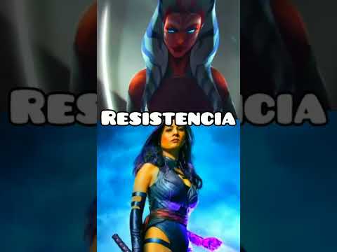 Ashoka Tano VS Psylocke (Star Wars vs Marvel)