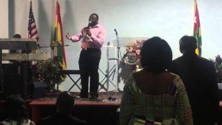 Minister Stein Visits Gate of Heaven Ministries Int.