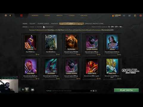 GorgC shows his TI 10 fantasy predictions