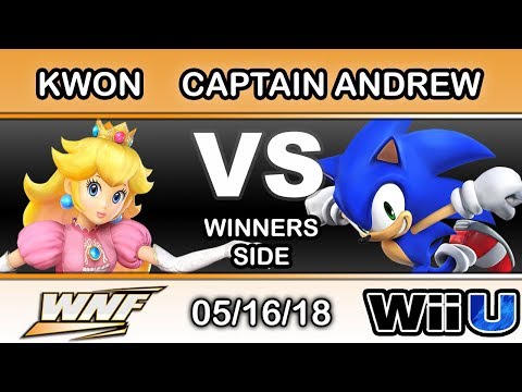 WNF 2.3  - 2GG K0rean | Kwon (Peach) Vs. LH | Captain Andrew (Sonic) Winners Side - Smash 4