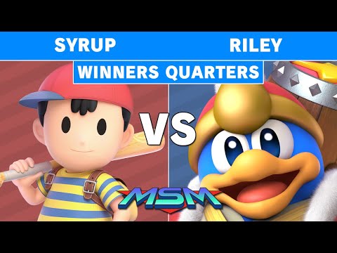 MSM Online 37 - Armada | Syrup (Ness) Vs. Riley (King Dedede) Winners Quarters - Smash Ultimate