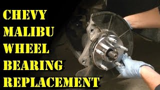 How to REPLACE a 2008-2012 Chevy Malibu Front Wheel Bearing (Step-by-Step Guide)