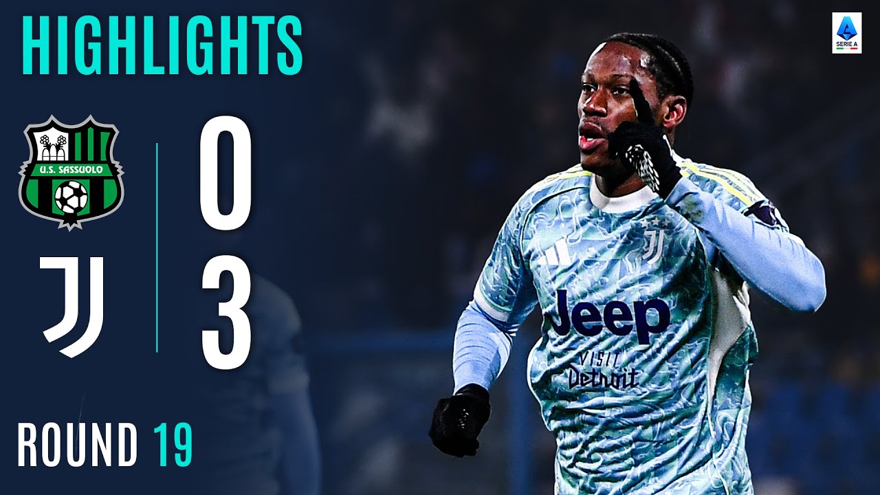 SASSUOLO-JUVENTUS 0-3 | HIGHLIGHTS | David Stars In Juve Thumping Win | Serie A 2025/26