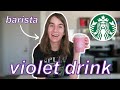 How To Make A Starbucks Violet Drink At Home By A Barista