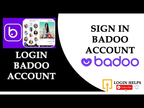 Badoo login page