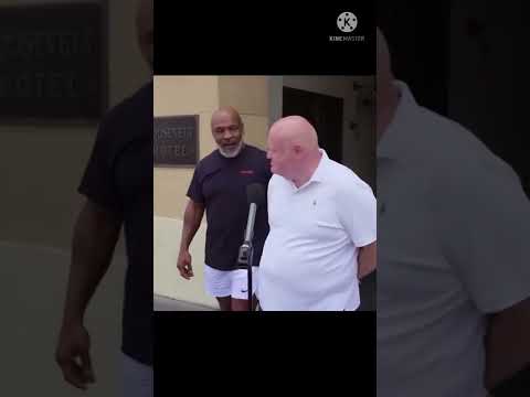 Mike Tyson beats up Butterbean on live TV #shorts