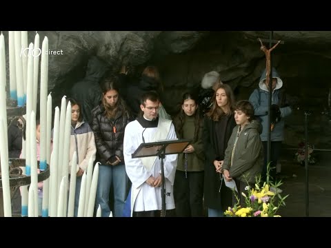 Chapelet du 23 octobre 2025 à Lourdes