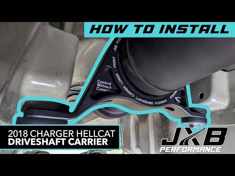 LD Facelift Charger/Challenger/300 Performance Driveshaft Carrier Install CHR01A0 | JXB Performance
