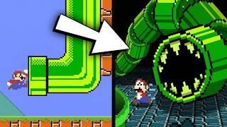 Each pipe sends Mario somewhere worse?! - BTG Reacts to funny Mario videos