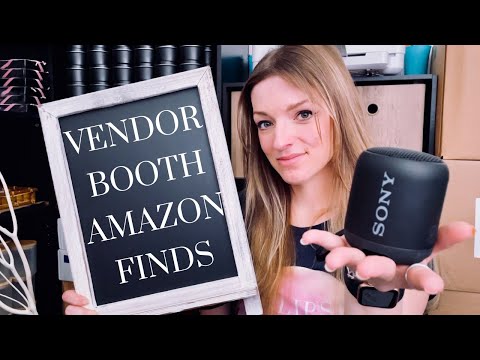 EVERYTHING YOU NEED FOR A CRAFT FAIR || VENDOR BOOTH AMAZON FINDS