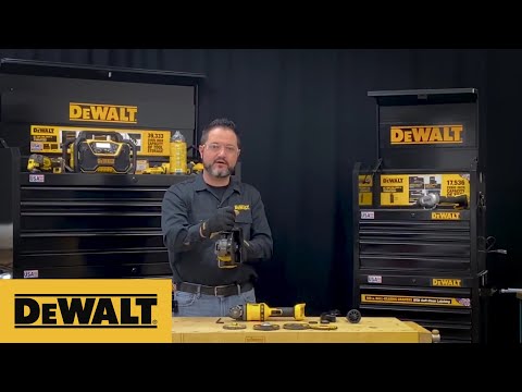 DEWALT Product Guide - Grinder Guard & Wheel Installation