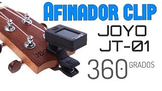 Video thumbnail for Afinador clip JOYO JT-01 by Atisbo78