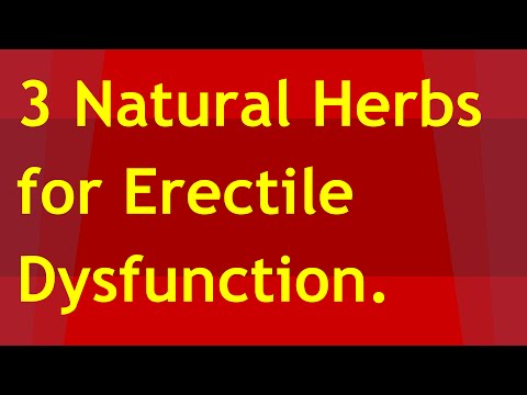 3 natural herbs for erectile dysfunction / natural treatment...