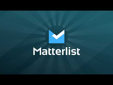 Matterlist: free to-do list ap Video