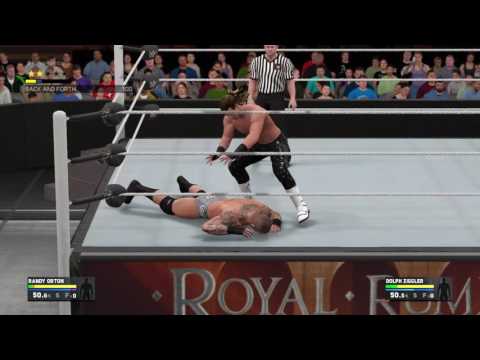 WWE 2K17 Randy Orton Vs Dolph Ziggler international Championship