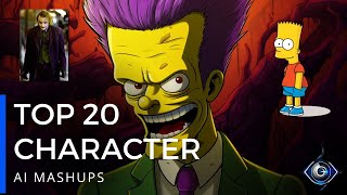 20 Disturbing Character Mashups that you Can’t Unsee