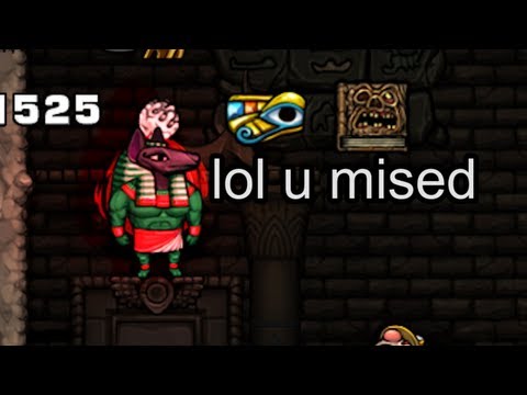 Spelunky - Why You Never Use the Ice Ray on Anubis II