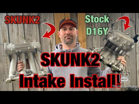 HOW TO INSTALL A SKUNK2 MANIFOLD & COMPARISON TO STOCK