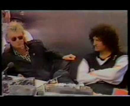 Brian May and Roger Taylor interview, 1984
