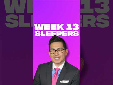 Thumbnail for Week 13 fantasy football sleepers you must start if you want to win your league
