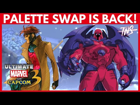 UMVC3 Mod Tourney - Palette Swap #9 POOLS (Onslaught, Gambit, Servbot, Colossus, The Thing)