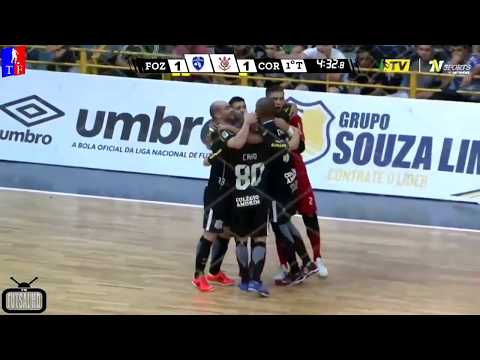 Oitavas de Final | Gols Foz Cataratas X Corinthians | Jogo de Ida | LNF 2018 (15/10/2018)