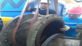 งานติดตั้ง FLEX PN10 สถานีสูบน้ำหนองค้อ ศรีราชา