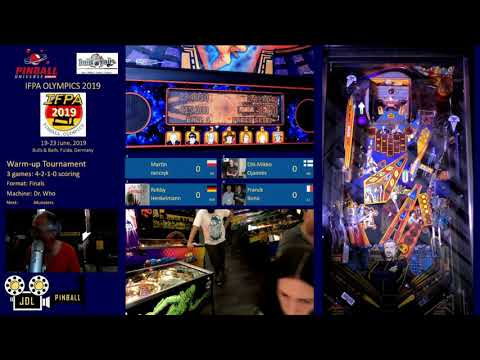 IFPA Pinball Olympics 2019 Warm up Finals