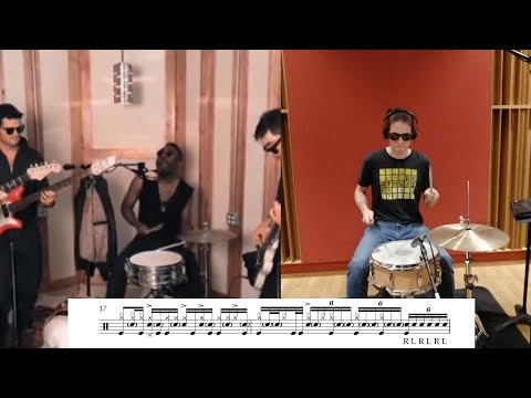 Nate Smith - Introducing the Fearless Flyers  drum solo transcription (by Alfio Laini)