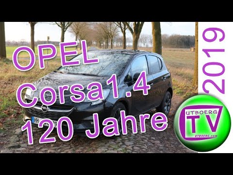 Test Opel Corsa 1.4 120 Jahre 66kW 90 PS - 2019 Autotest deutsch, Fahrbericht, Review, Kaufberatung