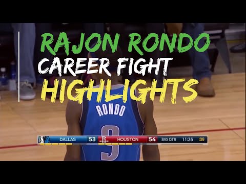 Rajon Rondo | Career Fight Highlights