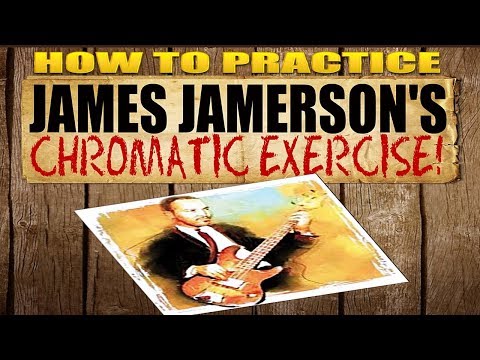 How to Practice James Jamerson's Chromatic BASS Exercise!