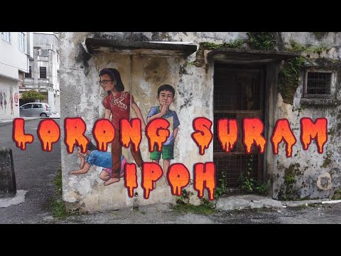 IPOH MURAL ART LANE - suram masih menawan #4k #malaysia #dji