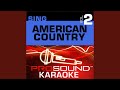 Run (Karaoke with Background Vocals) (In the Style of George Strait)