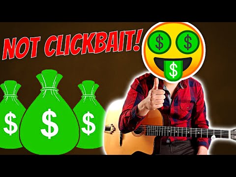 5 JAZZ GUITAR LICKS that will make you RICH! - (Django wholetone licks)
