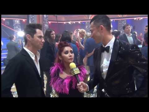 Dancing with the Stars - Nicole "Snooki" Polizzi & Sasha Farber AfterBuzz TV November 27th Interview