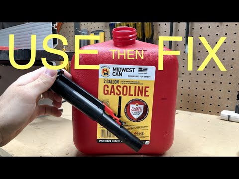 How to use Midwest Gas Can (then FIX)