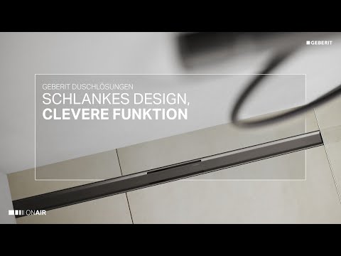 Duschlösungen | Geberit Neuheiten Preview 2023