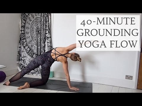 ALL LEVELS GROUNDING YOGA FLOW | 40-Minutes | CAT MEFFAN