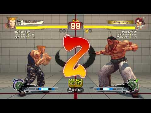 SSFIVAE~ Guile (Blue Emblem) vs.  T.Hawk (Twiggy0796) HD