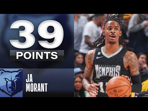 Ja Morant Drops IMPRESSIVE 39 Points In Grizzlies W! | February 28, 2023