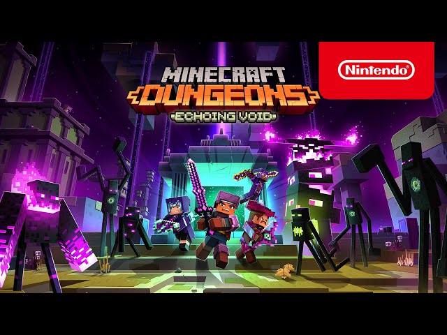 Try Minecraft Dungeons for free on Nintendo Switch this month