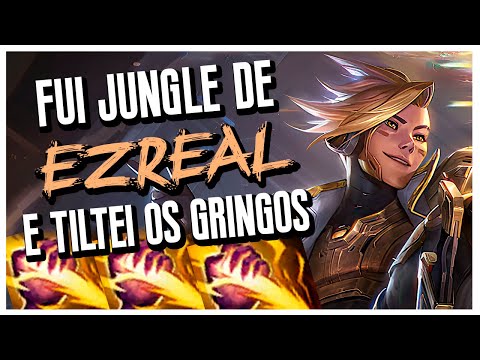 PEGUEI EZREAL NA JUNGLE E TILTEI GRINGOS NO PBE! PRÉ-TEMPORADA 2021- League of Legends | Dark #300