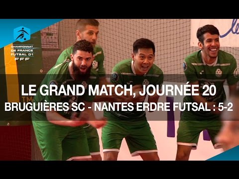 D1 Futsal, Le grand match, J20 : Bruguières SC - Nantes Erdre Futsal