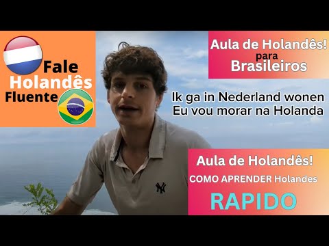 Dutch Lesson for Beginners - Dutch Lesson for Brazilians 2